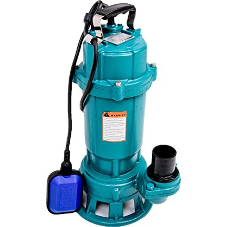 IBO Furiatka 1500 Fäkalienpumpe, robuste Gusseisen-Tauchpumpe mit 30 m Feuerwehrschlauch und Storz Kupplung C – Bild 3
