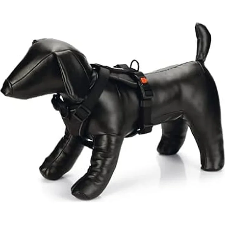 Karlie K Art Sportiv Premium Geschirr, 45-57 cm x 20 mm, Schwarz, 250 g