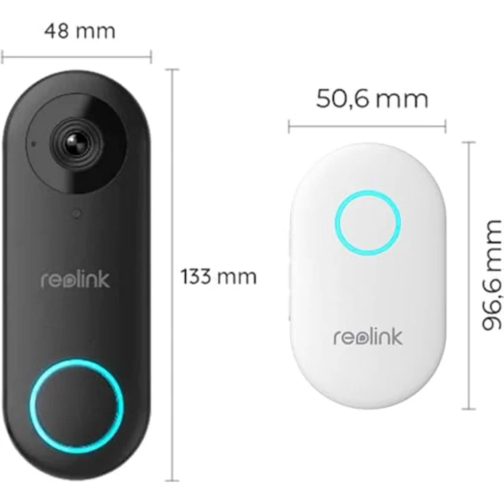 REOLINK D340W, 5MP 2K+ WLAN Video Türklingel mit Dualband, Personenerkennung und Zwei-Wege-Audio – Bild 7