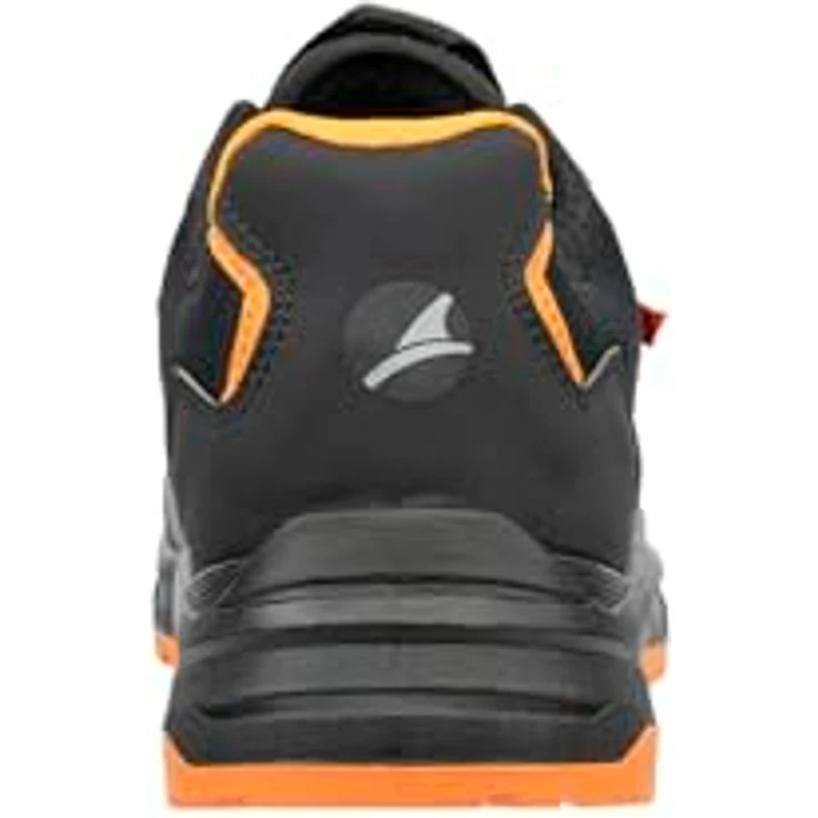 Albatros AXIS LOW S1P Sicherheitsschuh, rutschhemmende Laufsohle, atmungsaktive Mikrofaser, grau – Bild 7