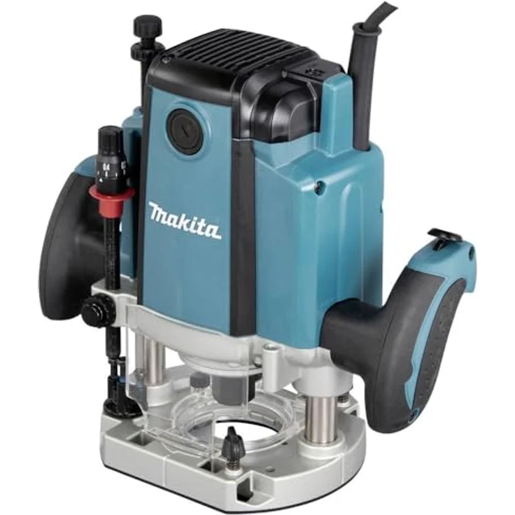 Makita RP1802X07 Oberfräse 1.850 W im MAKPAC, mit Anti-Restart-Funktion, Sanftanlauf und Revolver-Tiefeneinstellung – Bild 2