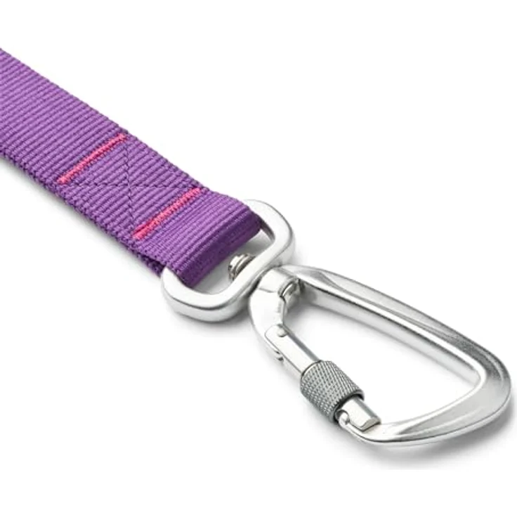 DOG Copenhagen Urban Trail 3.0 Leine, Purple Passion, L, mit integrierter Pouch Organizer Tasche und reflektierendem 3M-Besatz – Bild 3
