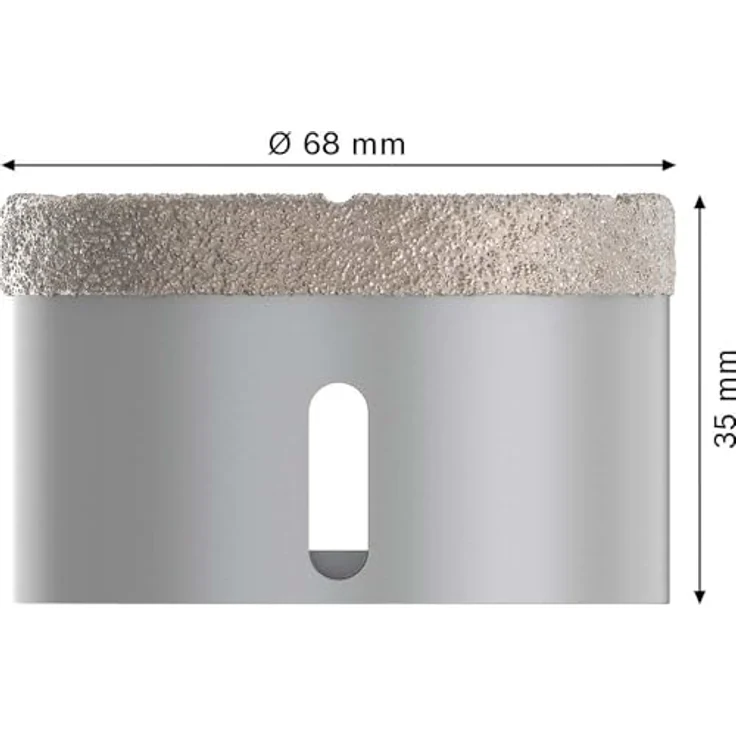 BOSCH Pro Core Cutter dry Diamanttrockenbohrer, Ø 68 mm, X-Lock, für harte Fliesen und Stein – Bild 3
