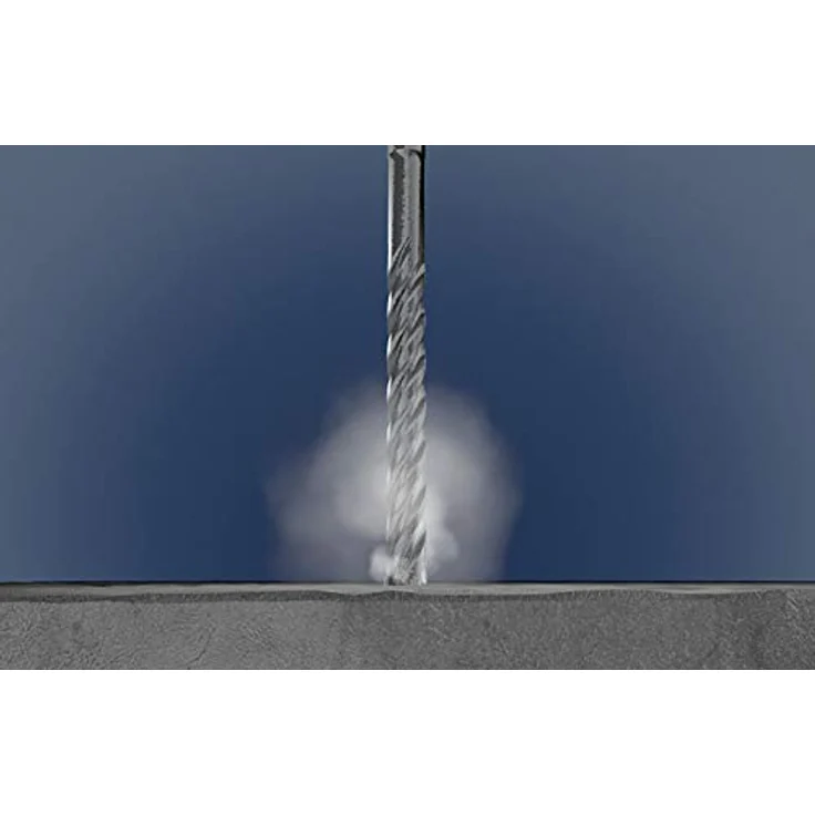 Fischer Hammerbohrer SDS Max IV 25/200/320, vierschneidig, PGM-konform, leistungsstarke Energieübertragung für große Bohrlöcher – Bild 4