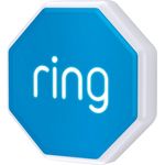 Ring Alarm Outdoor Siren Gefahrenmeldeanlage, mit verstellbarer Sirenenlautstärke und blinkenden LED-Leuchten, schwarz