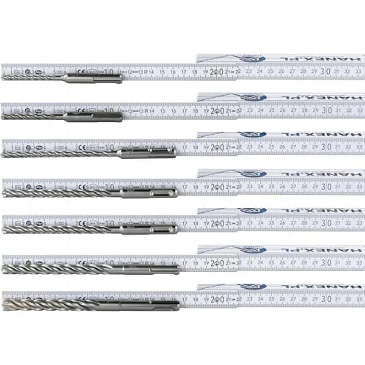 MILWAUKEE ACCESORIOS 4932492113 Estuche 7 Brocas SDS-Plus MX4-ajusta a PACKOUT Power Type, mehrfarbig Bohrer mit 7 Hochleistungs-SDS-Plus MX4-Bits - geeignet für PACKOUT – Bild 4