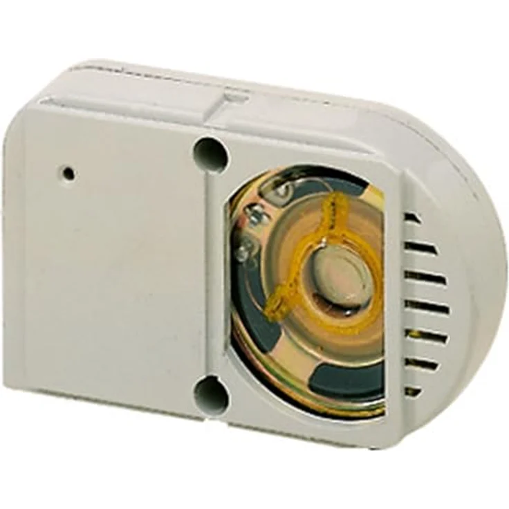 BTICINO Kompakter Einbau-Türlautsprecher Analog für Sprechanlagen Terrano, IP54, IK07, Kunststoff, grau, Modell 2659N
