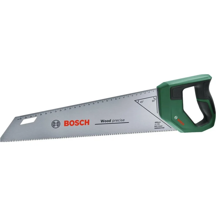 Bosch Professional Handsäge 400 mm, ergonomisches Design mit Soft-Grip, SK5-Stahl, induktiv gehärtete 3-PT-Zähne, integrierte Winkelmarkierungslehre – Bild 1