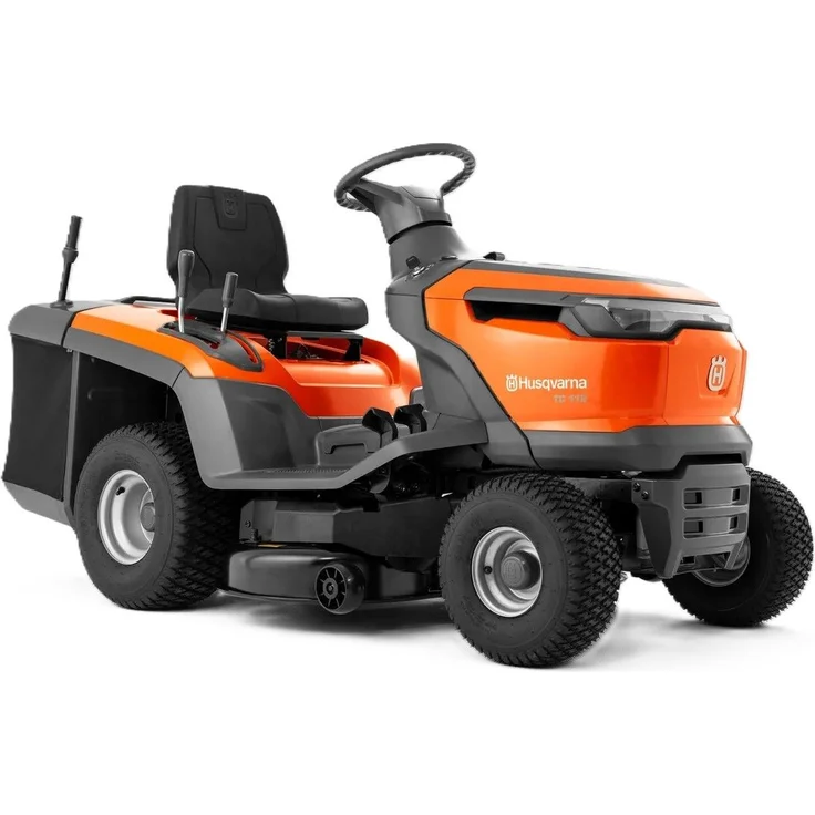 Husqvarna TC 112, Gartentraktor mit 413 cm³ Hubraum und Aufsammler für große Rasenflächen