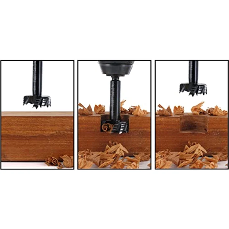 Famag 1622.530 3-teiliger Bormax WS-Forstnerbohrersatz D=40,50,60mm im Holzkasten – Bild 8