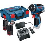 Bosch Professional GSR 12V-35 HX Akku-Schrauber 12 V / 2x 2,0 Ah Akku + Ladegerät in L-Boxx