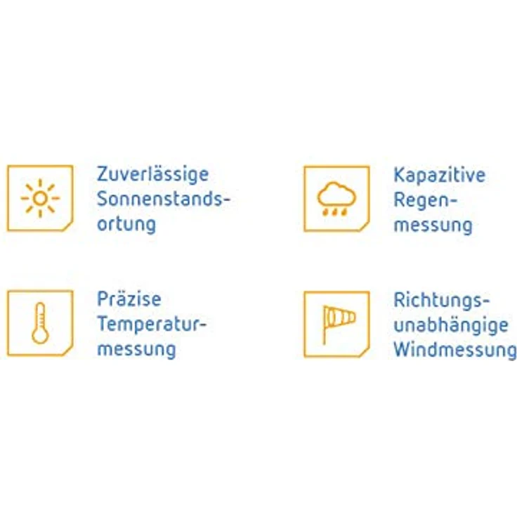 Theben Meteodata 140 S KNX Wetterstation mit automatischer Sonnenstandsnachführung, wind- und temperaturabhängiger Steuerung für Jalousien und Sonnenschutz – Bild 5