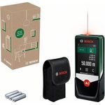 Bosch Home & Garden Entfernungsmesser Digitaler Laser-EntfernungsmessereCommerce-Karton, Bluetooth, Touchscreen, AdvancedDistance 50C, bis zu 50 m, Color Display, Bluetooth-Konnektivität