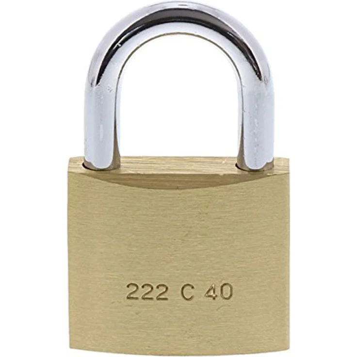 BURG-WÄCHTER 2 Vorhangschlösser, Duo C-Line 222 40 SB, Inkl. 4 Schlüssel – Bild 2