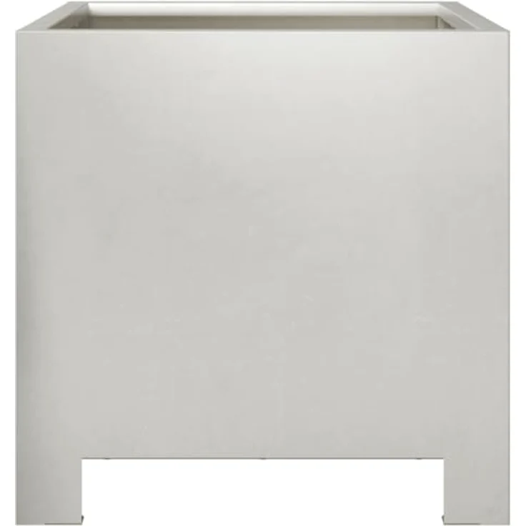 vidaXL Pflanzkübel 30x30x30 cm Edelstahl, stabiles und langlebiges Material, viel Platz, Vielseitigkeit, Unkraut- und Schädlingsschutz – Bild 4