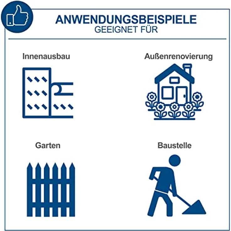Scheppach PM1400 Rührwerk Handrührwerk | 1400W Leistung | M14 Gewinde | bis 700 min-1 2-Gang-Getriebe | inkl. Mörtel- u. Farbquirl – Bild 5