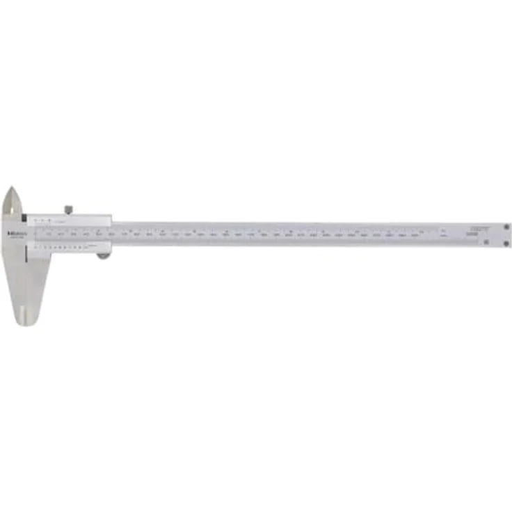 MITUTOYO 530-114 530-104 Präzision-Messschieber mit Feststellschraube DIN 862 0-200 mm – Bild 2