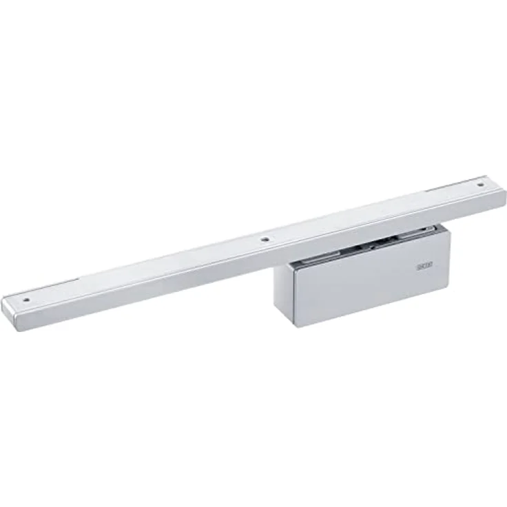 GEZE 184091, silber Türdämpfer ActiveStop aufliegend, Türdämpfung für Glastüren – Bild 1