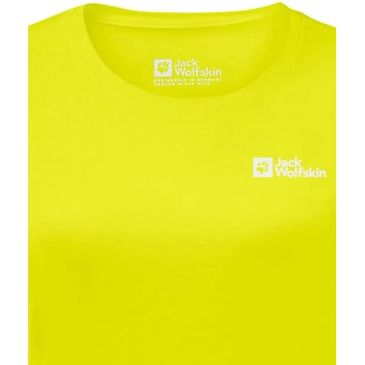 Jack Wolfskin Sky Thermal L/S W, Langarmshirt für Damen, Gelb, mit aktivem Feuchtigkeitsmanagement – Bild 4