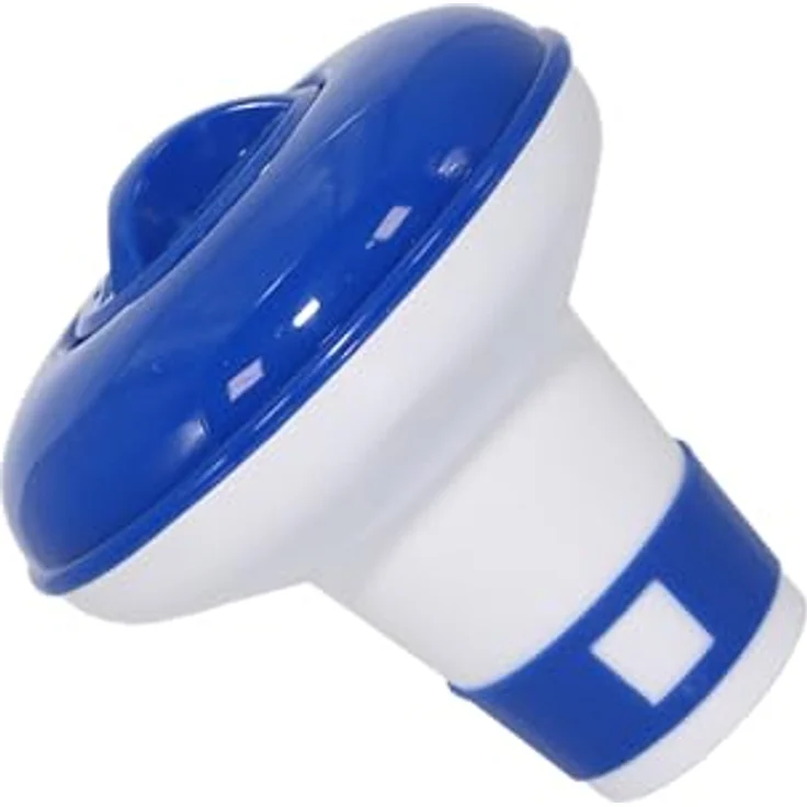HAF Pool Dosierschwimmer 20g, Chemikalienschwimmer für Chlor & Brom Tabletten, verstellbares Dosiersystem in Blau – Bild 6