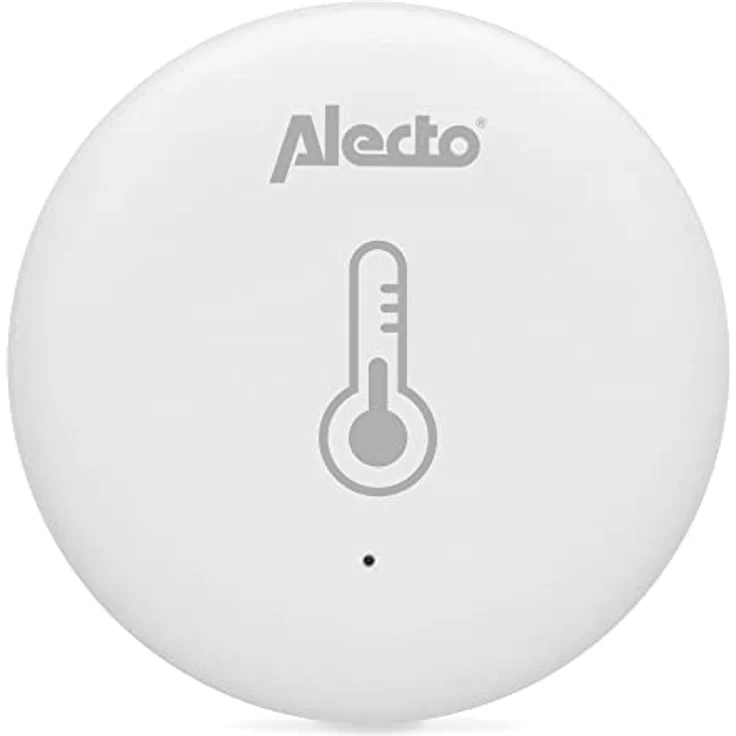 Alecto SMART-TEMPT10 Zigbee Temperatur- und Feuchtigkeitssensor - benötigt Bridge/Gateway - 30 Monate Batterielaufzeit - Tuya - Smart Life App - weiß – Bild 3