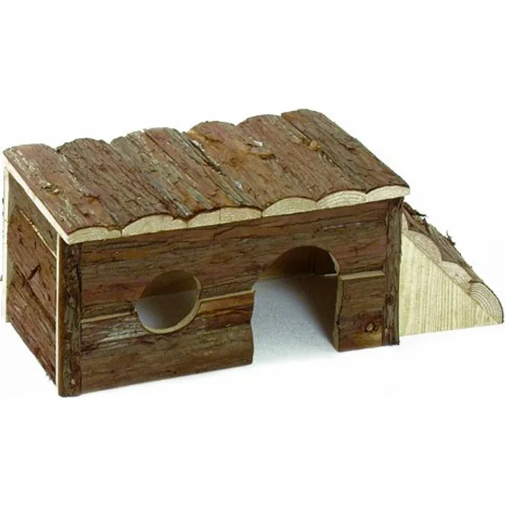 Karlie Wonderland Naturholzhaus mit Leiter L: 54 cm B: 23 cm H: 20 cm Skippy