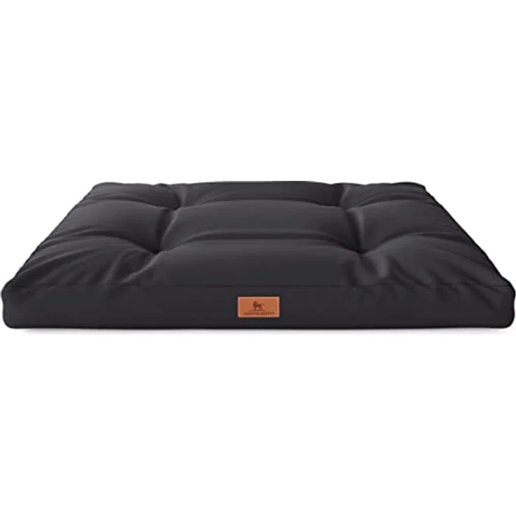 Knuffelwuff Hundekissen Gatsby aus Oxford-Gewebe 110x89cm Schwarz – Bild 2