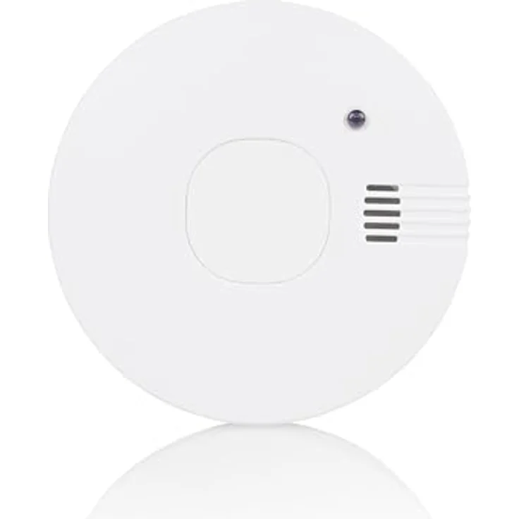 Smartwares FSM-11710, Rauchmelder mit austauschbarer Batterie, optischem Sensor, Testknopf und geräuschloser Funktion – Bild 2