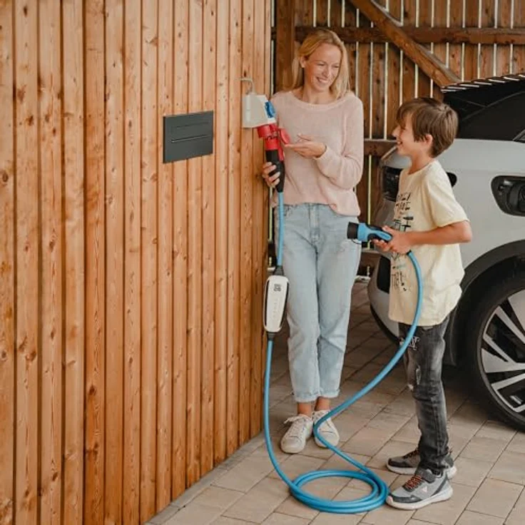 NRGkick Mobile Elektroauto Ladestation Typ 2, 22 kW, 32 A, WLAN und Bluetooth, robust und überfahrsicher – Bild 4