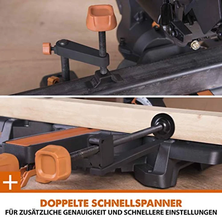 Evolution Power Tools - R210SMS-300+ Mehrzweck-Gleit-Gehrungssäge mit Plus Pack, 210 mm (230 V) – Bild 23