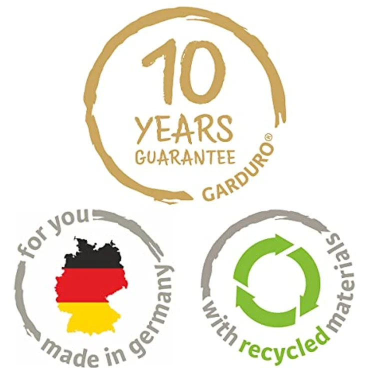 Scheurich C-Cube Long, Pflanzgefäß aus Kunststoff, Stony Black, 80 cm lang, 29 cm breit, 27 cm hoch, 38 l Vol. – Bild 5