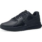 Shoes For Crews CONDOR II Unisex Sicherheitsschuh, schwarz aus wasserabweisendem Leder, SFC-Laufsohle, extrem rutschhemmend, EN ISO 20347:2012 [OB E SRC ESD]
