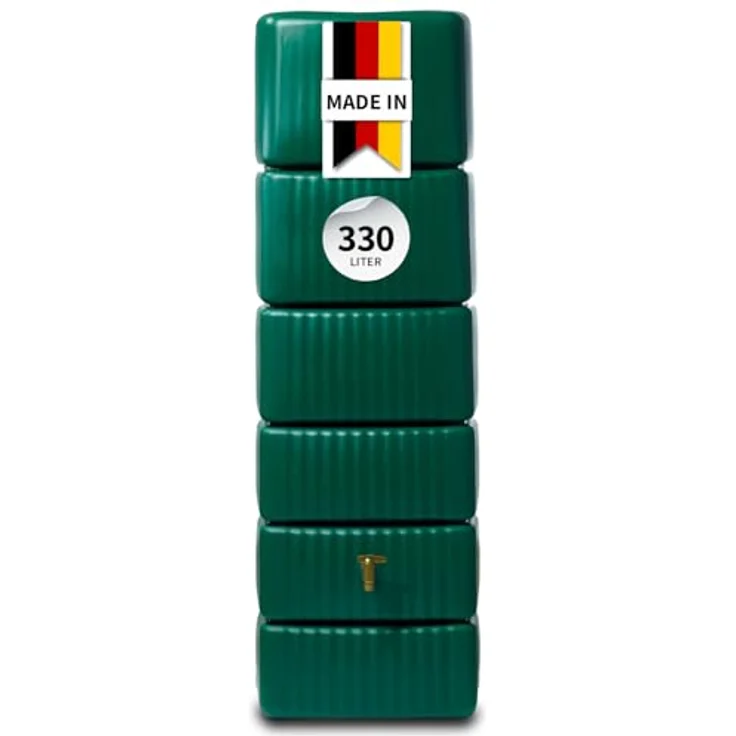 4rain Regenwasser-Wandtank Slim Wood 4023122153993 – Bild 2