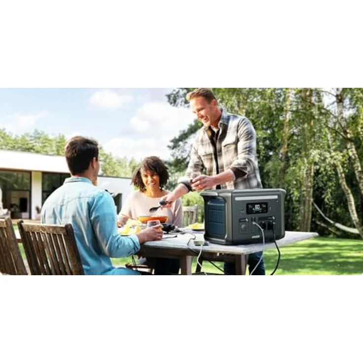 Anker SOLIX F1500 Power Station, 1536Wh, 1800W, LiFePO4, App-steuerbar, tragbar, für Outdoor und Notstrom – Bild 3