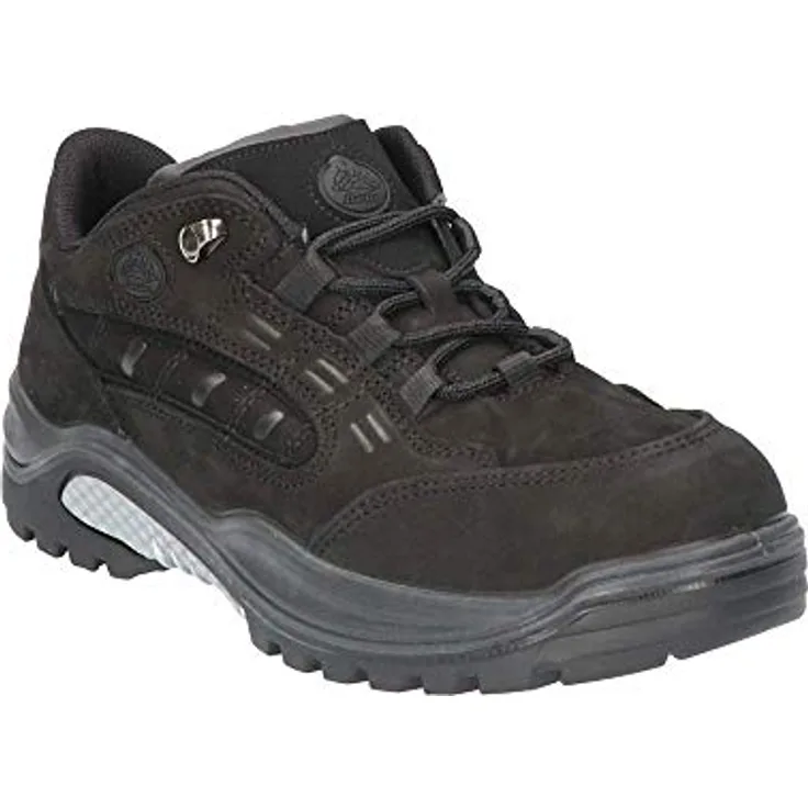 Bata Sicherheitshalbschuh S2 TRAXX 91, Nubukleder / Technoleder, schwarz/grau, Größe 44, Schutzstufe S2, Weite 10