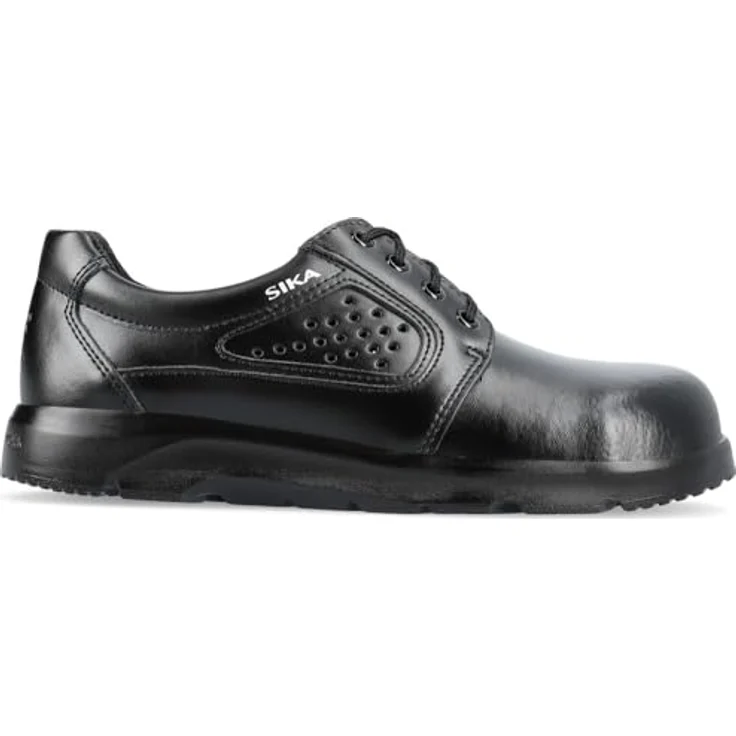 Sika Optimax Sicherheitsschuh Schnürschuh, atmungsaktives Permair® Leder, Ze Schutz, schwarz, Größe 46 – Bild 3