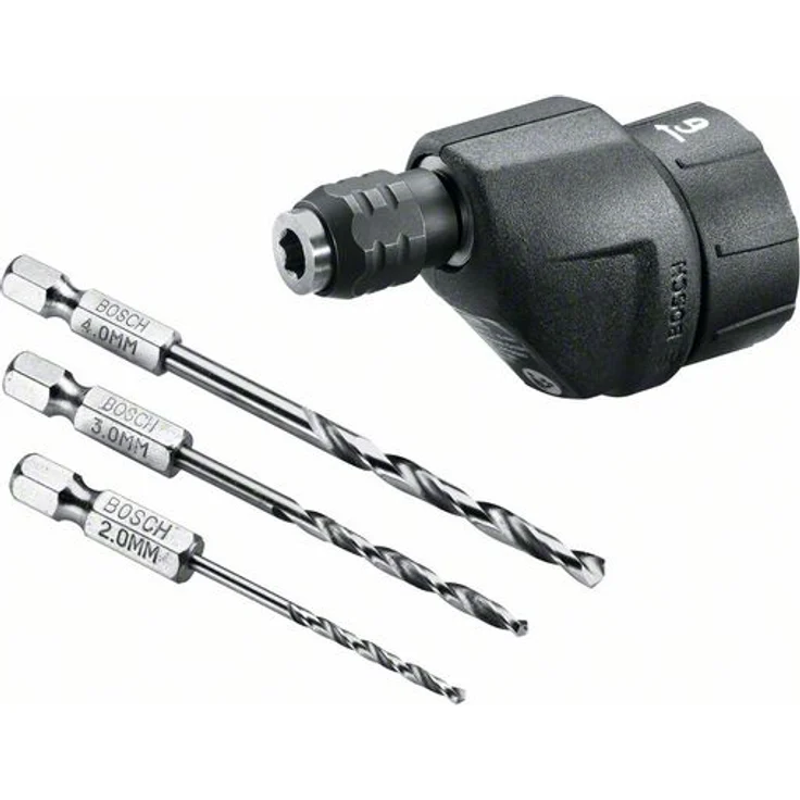 Bosch Bohrer Aufsatz für IXO (mit 3tlg. Bohrer Set) – Bild 1