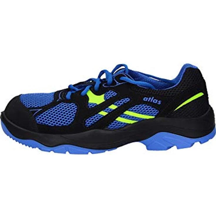 Atlas Schuhe Flash 4005 XP Arbeitsschuh, Alu-tec®Aluminiumkappe, XP® metallfreie Durchtritthemmung, schwarz/blau – Bild 2