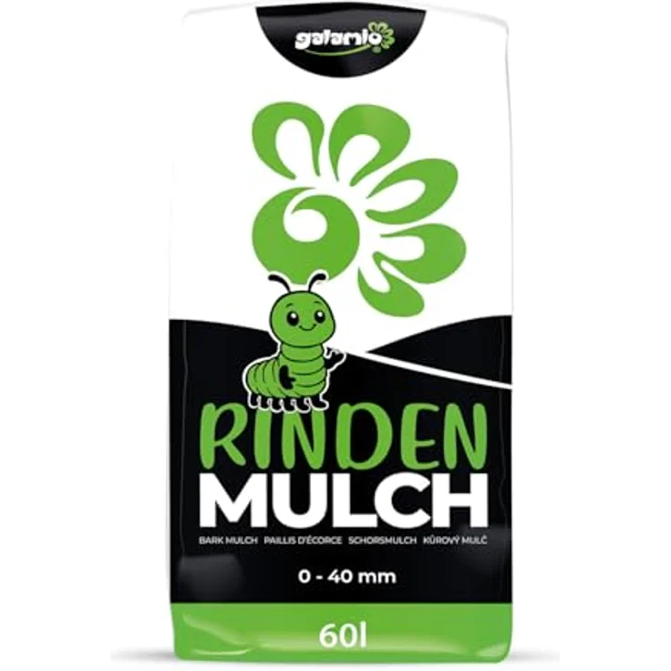 GALAMIO Rindenmulch 1-40 mm, 100 % reine Baumrinde in 1 Palette (12 x 60 l Sack / 720 l) – Bild 5