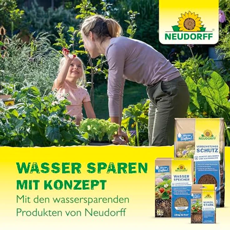Neudorff Rindenmulch Verdunstungsschutz 65 L, natürliche Bodenabdeckung zur Reduzierung der Verdunstung um 35 % für Hochbeete, Pflanzgefäße und Beete – Bild 8