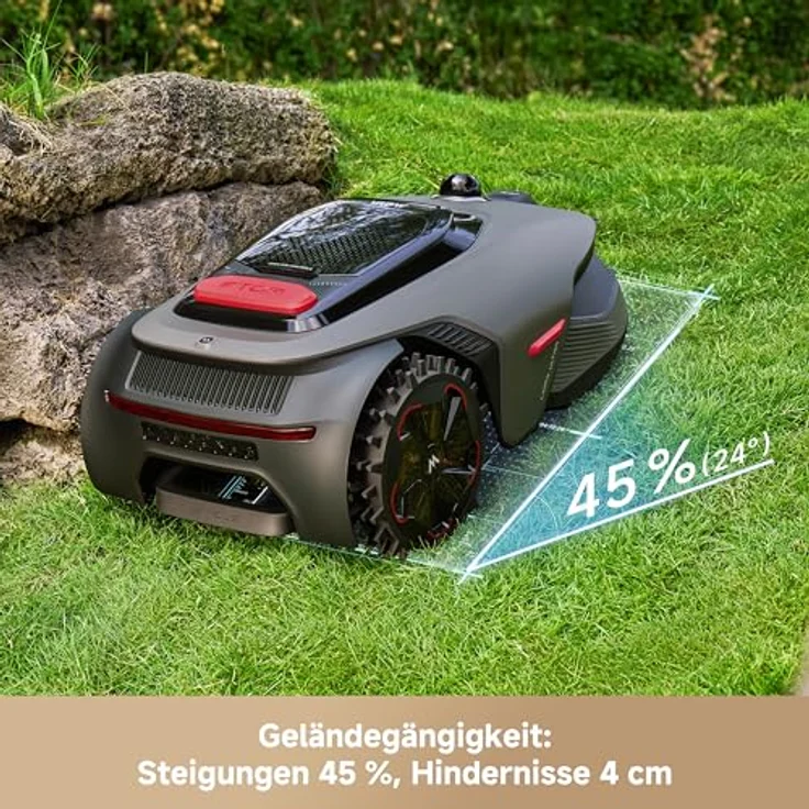 MOVA LiDAX Ultra 800, Roboter-Rasenmäher mit 3D-LiDAR & AI Vision, 360° Kantenschnitt 5 cm, automatische Kartenerstellung, U-Form Planung – Bild 9