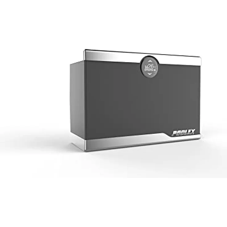 Star Pump Poolex Swimmingpool Wärmepumpe "Silent Max 125", 12,3 kW Heizleistung für Pools bis 40.000 l, mit Full Inverter und rückseitiger Ventilation, R32-Gas, integrierte WLAN-Verbindung – Bild 2