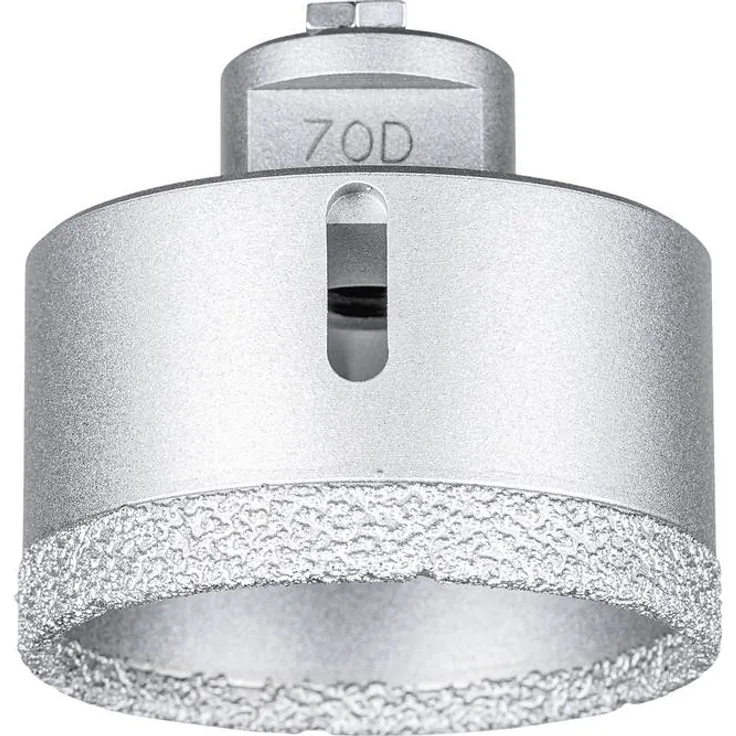 PFERD TOOLS DCD 70XM14 FL 68300137 Diamant-Trockenbohrer 70mm, M14 Gewinde, hohe Standzeit für Fliesenbohrungen