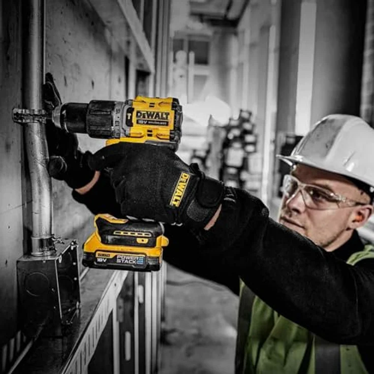 Dewalt Akku-Kombopack DCK2051P2T, 18V mit DCD800 und DCF850, 2x 5,0 Ah Akku und Ladegerät in tstak – Bild 4