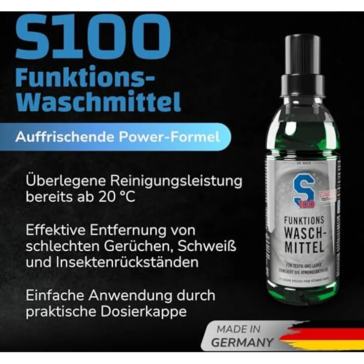DR WACK Dr. Wack S100 Funktions-Waschmittel 300 ml Auto-Reinigungsmittel – Bild 3