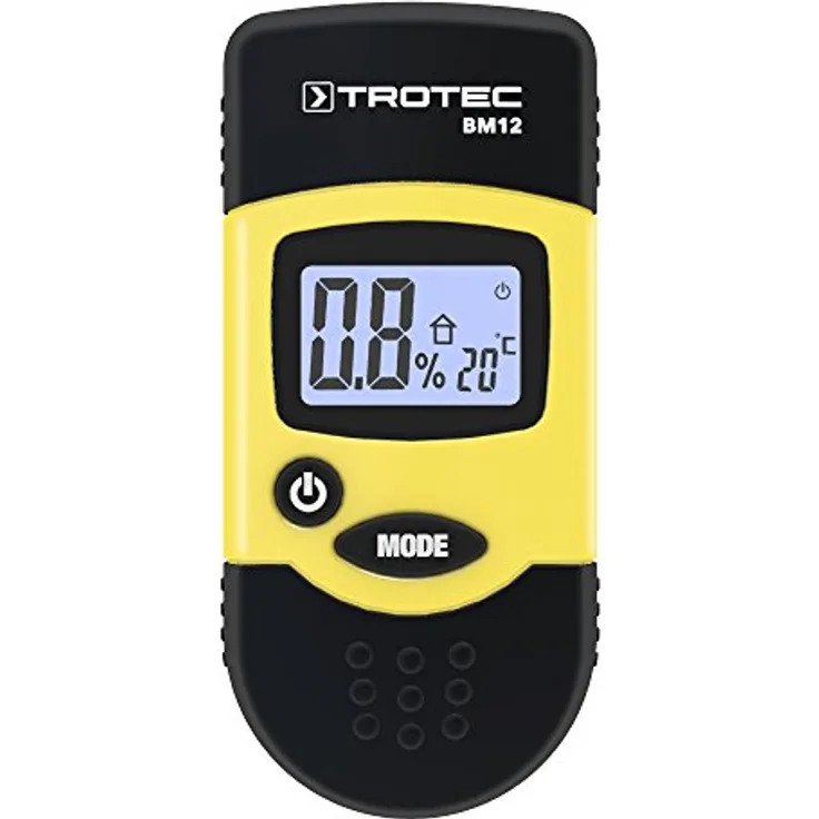 TROTEC Feuchteindikator BM12 Feuchtemessgerät - Schnelle Erfassung von Holz- und Baufeuchte