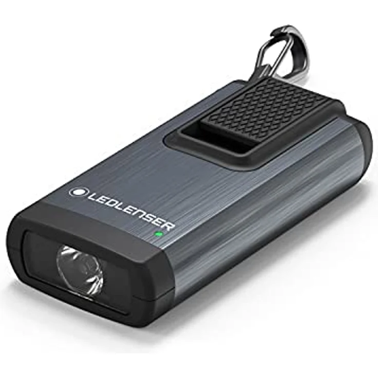 Ledlenser K6R wiederaufladbare Mini Taschenlampe grau schwarz – Bild 2