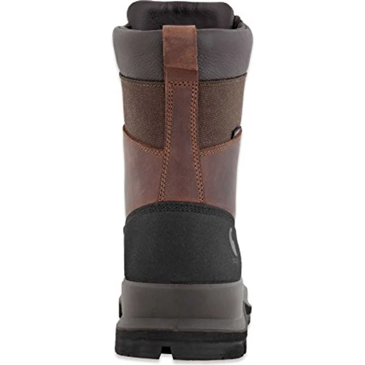Carhartt Detroit 8 Sicherheitsschuh, wasserdicht, Fiberglas-Zehenkappe, braun – Bild 4