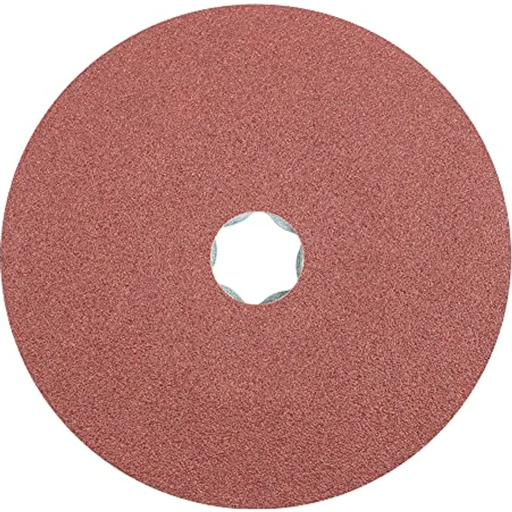 PFERD COMBICLICK Fiberscheibe, 10 Stück Korund A120, 125mm, universell einsetzbar mit hohem Abtrag – Bild 2