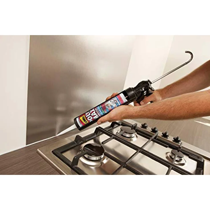 UHU Poly Max Power transparent Kartusche 300g Montageklebestoff Universalkleber 47855 - Preisvergleich – Bild 2